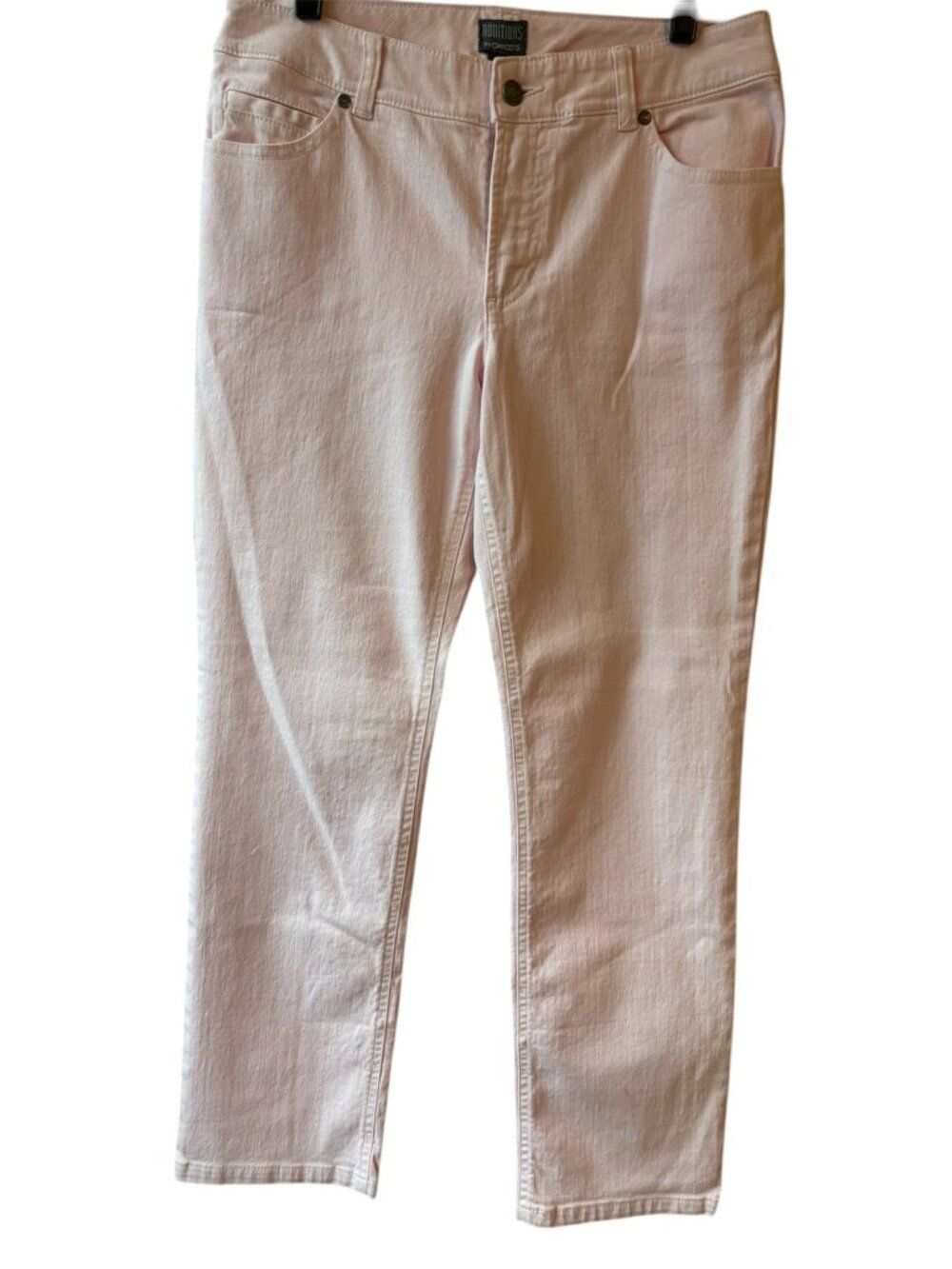 Size S Chico’s 0.5 Additions by Chico’s Pink Straight Leg Ankle Jeans